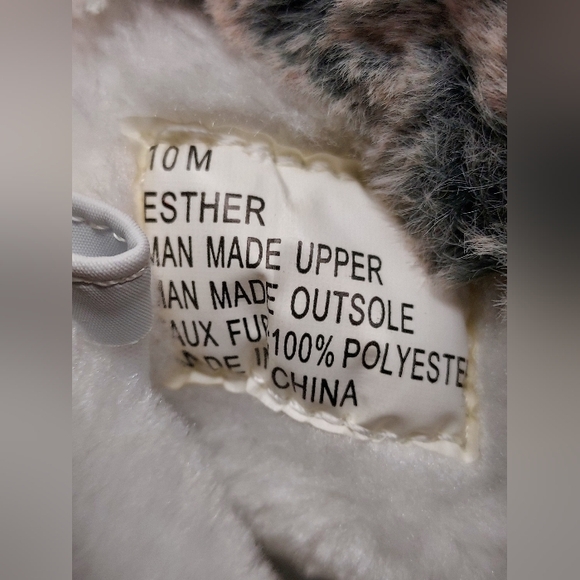 TOTES Womens | White & Black | Esther Pull On Winter Boots Size 10M - Picture 8 of 10